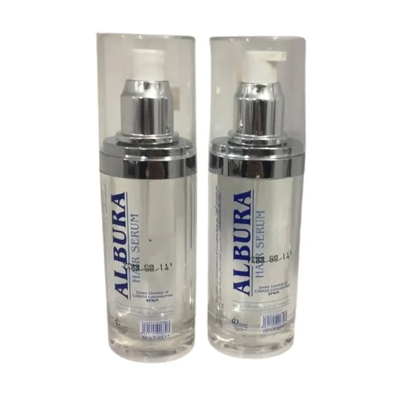 ۲ عدد سرم مو البورا در کنار هم