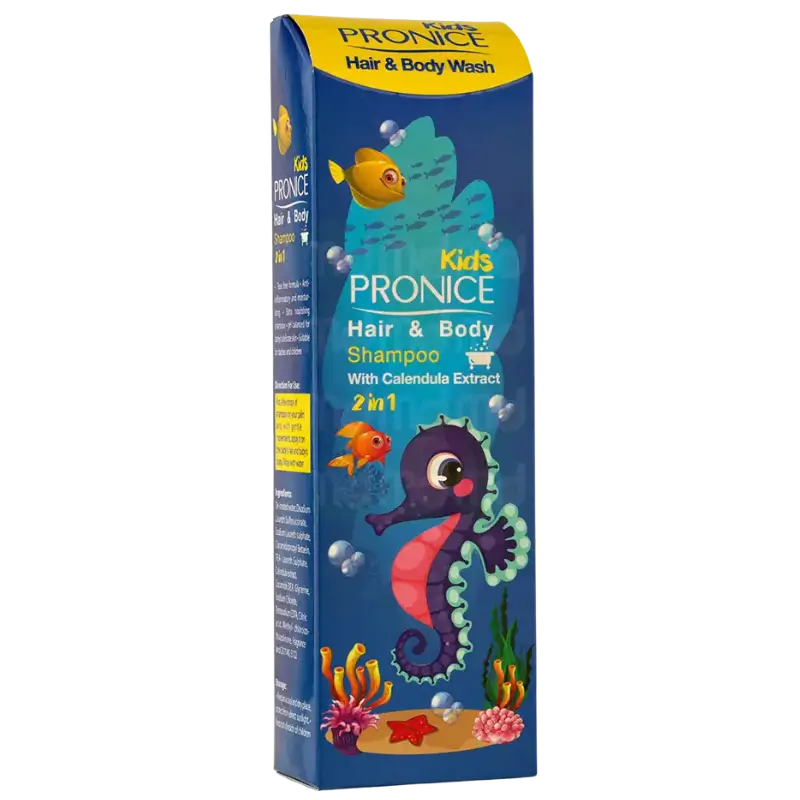 شامپو سر و بدن کودک پرونایس