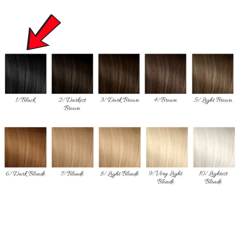 رنگ موی N1-1.0