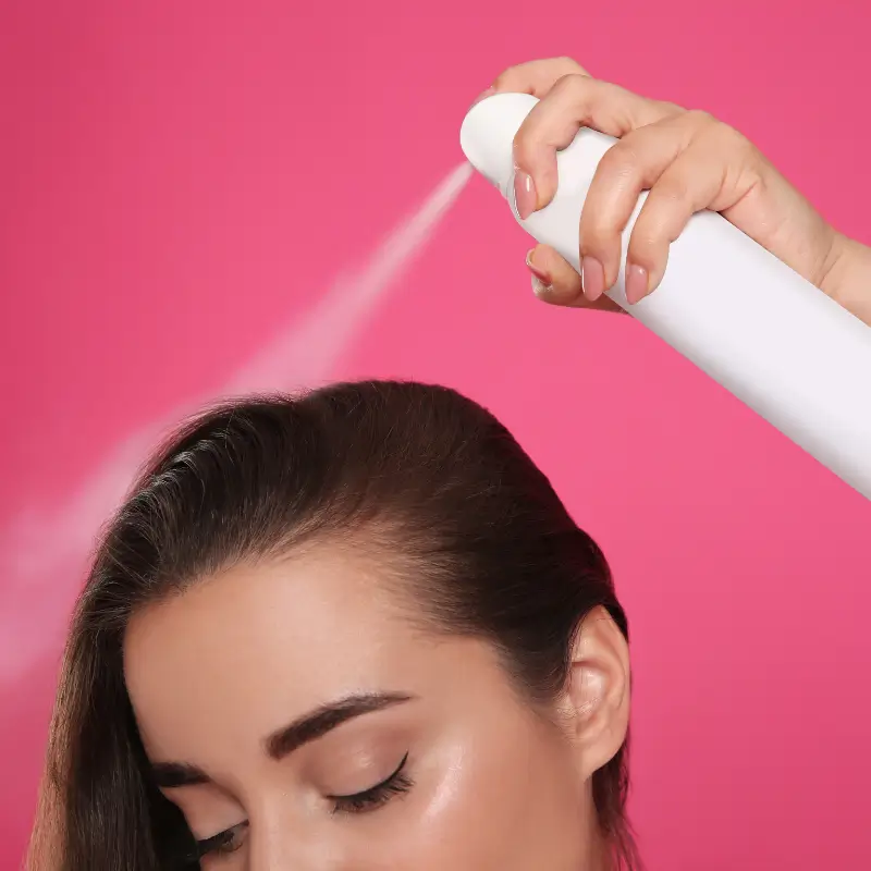 Darmane khoshki moo bad az range moo