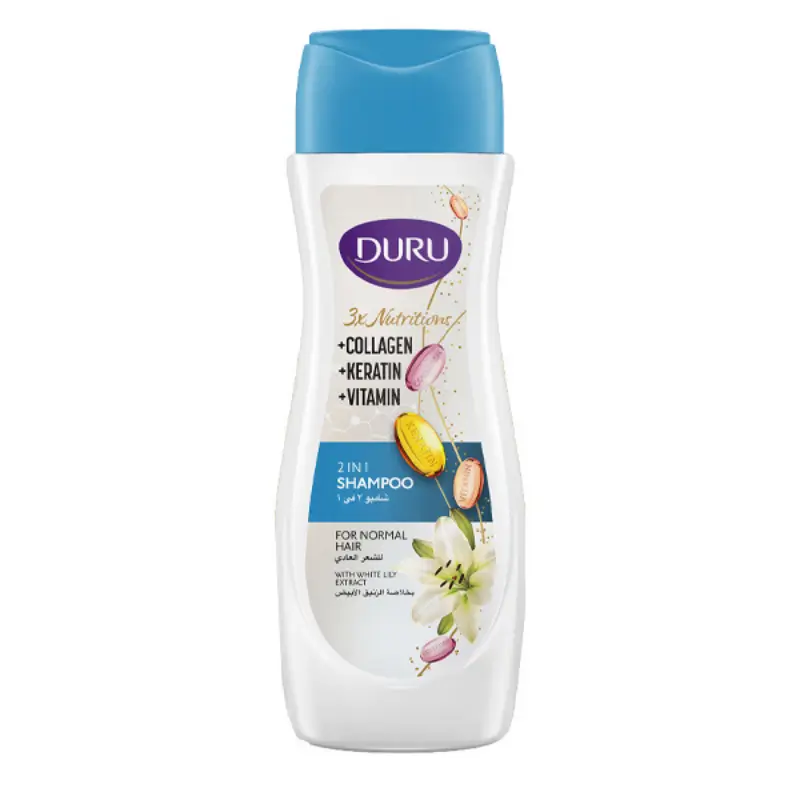 شامپو دورو مناسب موهای معمولی عصاره گل لیلیوم 600 میل