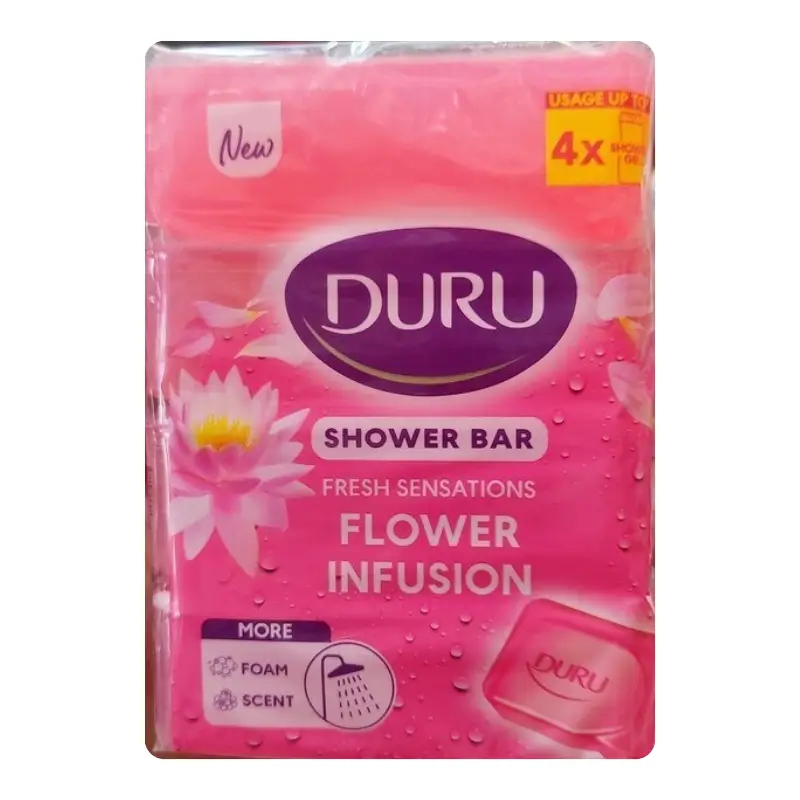 صابون بدن گل های بهاری دورو 4 تایی