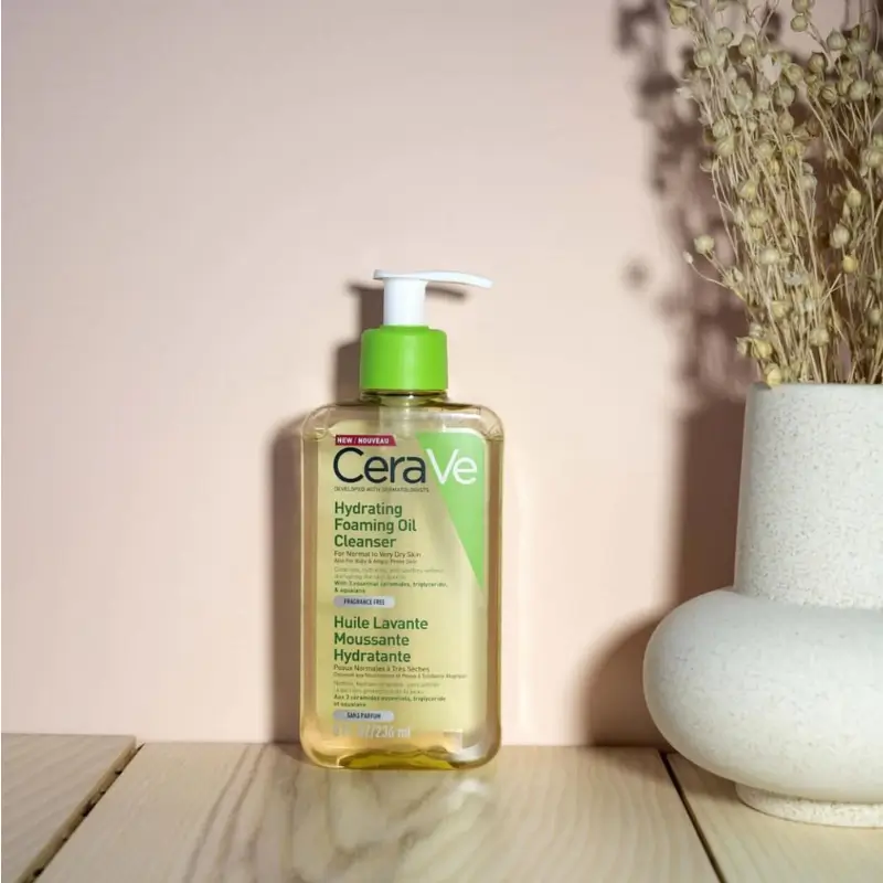 فوم شستشوی روغنی سراوی پوست خیلی خشک