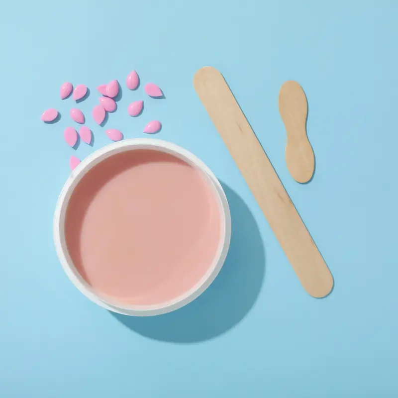 Waxing hair removal technique