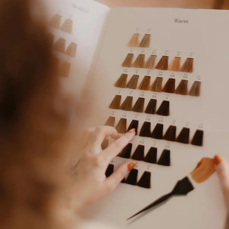 انواع رنگ مو و کاربرد هرکدام