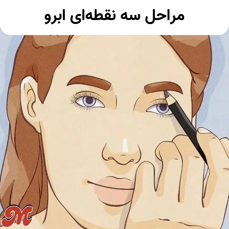 مراحل سه نقطه ای ابرو