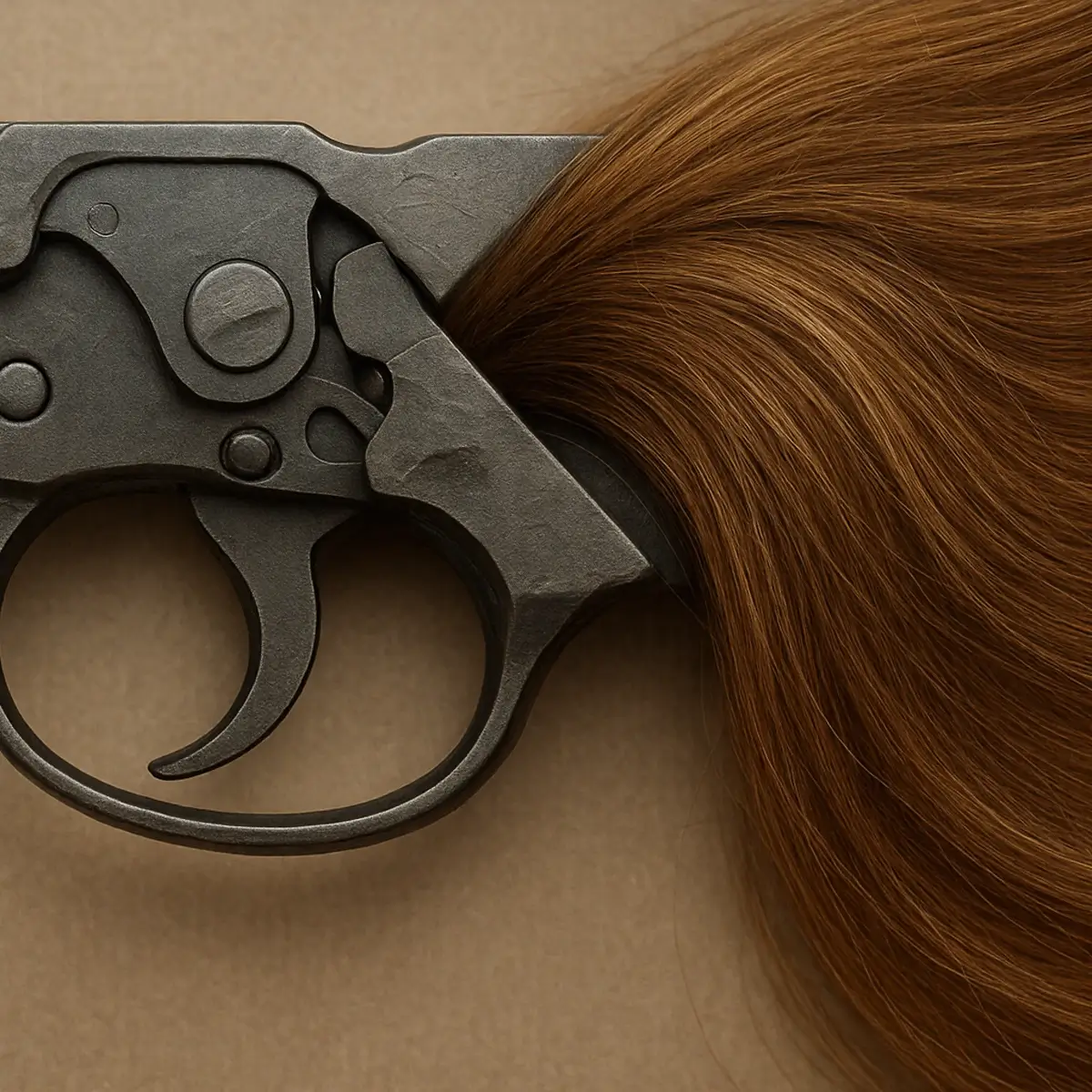 وقتی مو وارد مکانیزم ماشه میشود