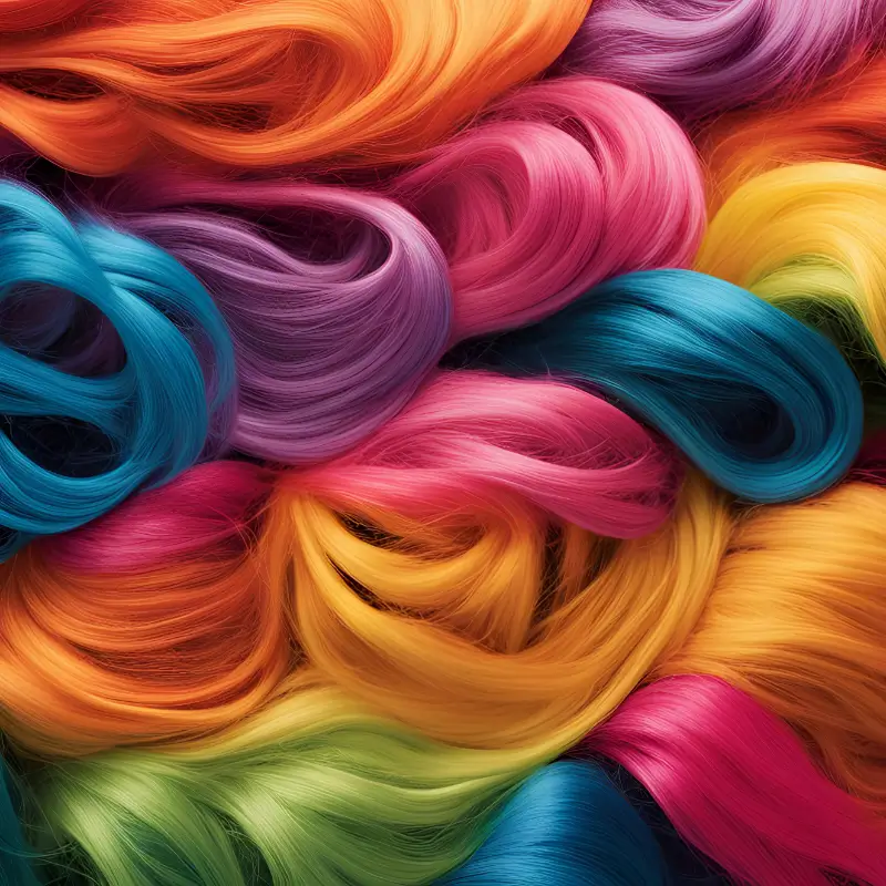 رنگ کردن موی سفید بدون دکلره